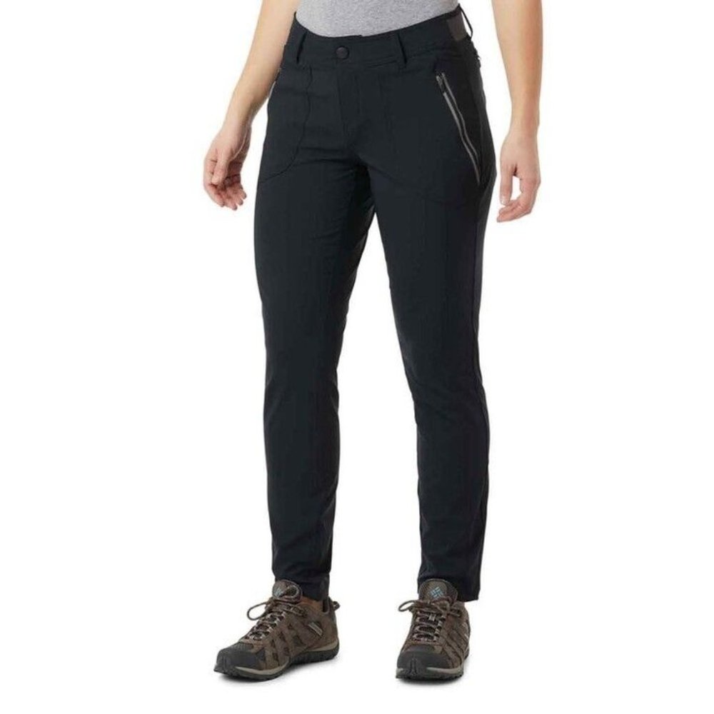 Columbia Women's Black Slim Fit Outdoor Trail Casual Hiking Pants Size 32